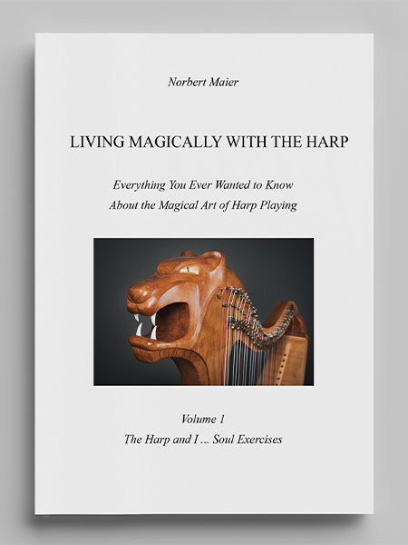 Magisch leben mit der Harfe Band 1 englisch